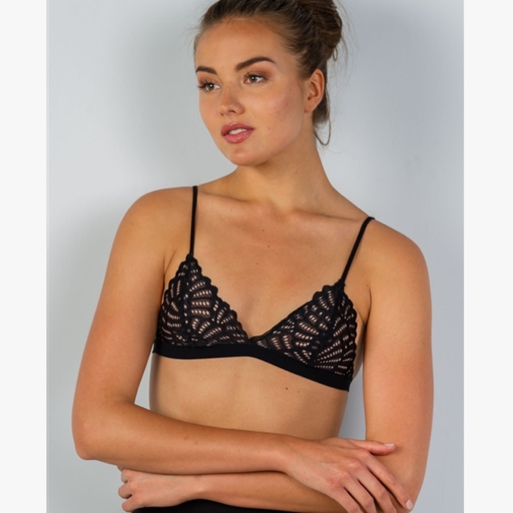 Black Lace Bralette